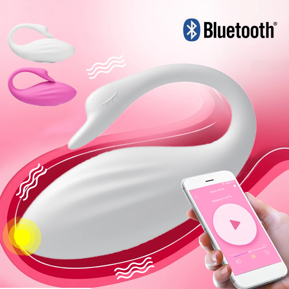 Bluetooth Bezdrôtové Diaľkové Hlásenie Skok Vajcia pre Ženy G-spot Stimulácia Klitorisu Vibrátor sexuálnu Hračku, Smart Vaginálne Loptu Vibrátor