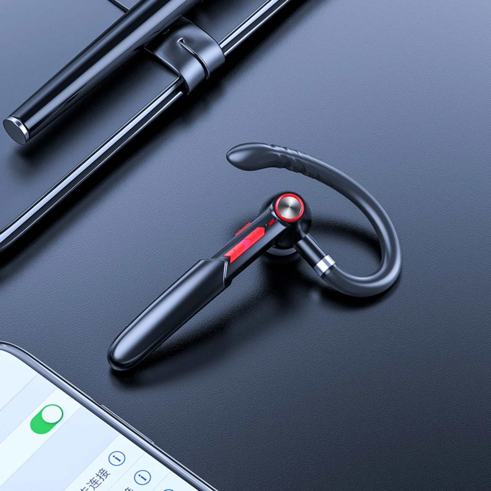 Bluetooth Bezdrôtové Slúchadlá Headphons Jedného Pracovného 5.0 Tlačidlo+Dotykové Ovládanie Slúchadlá Noise Reduct Headset