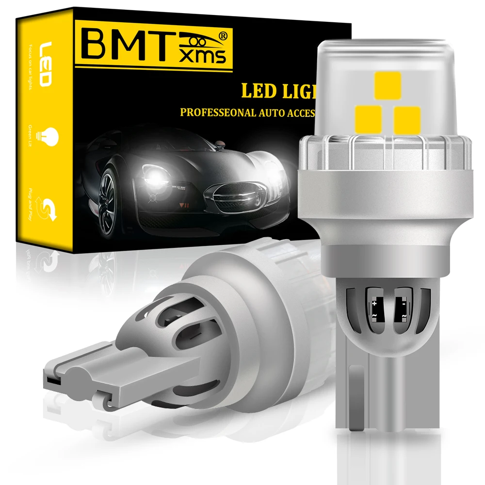 BMTxms Nové 2x W16W T15 LED Žiarovky 2835 SMD Canbus OBC bezchybné Auto LED Zálohy Svetlo 921 912 Žiarovky Auto Reverse Lampa Biela