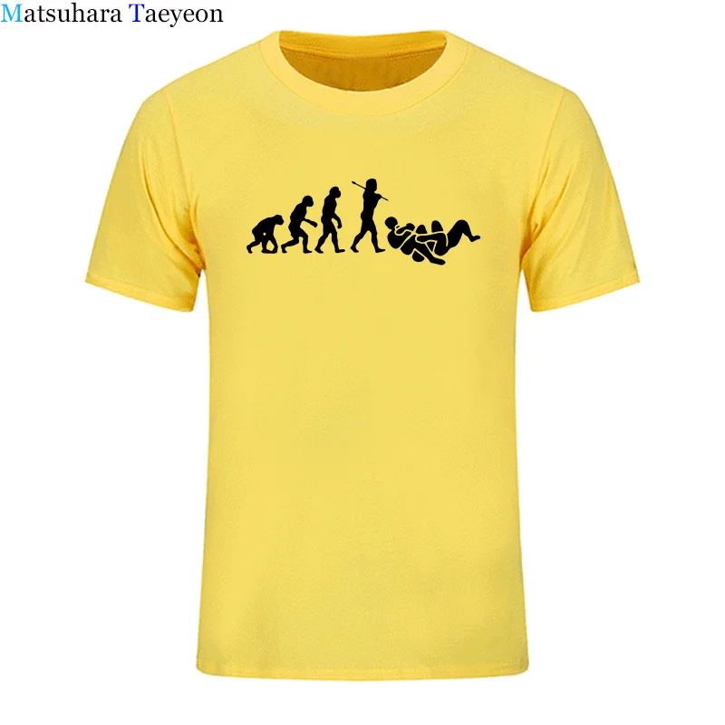 Brazílsky Print T Shirt Jiu Jitsu Bjj Vývoj Tees Tričko Mužov Krátky Rukáv O-krku Bavlnené Tričká Narodenín Hip Hop T-shirt Nové
