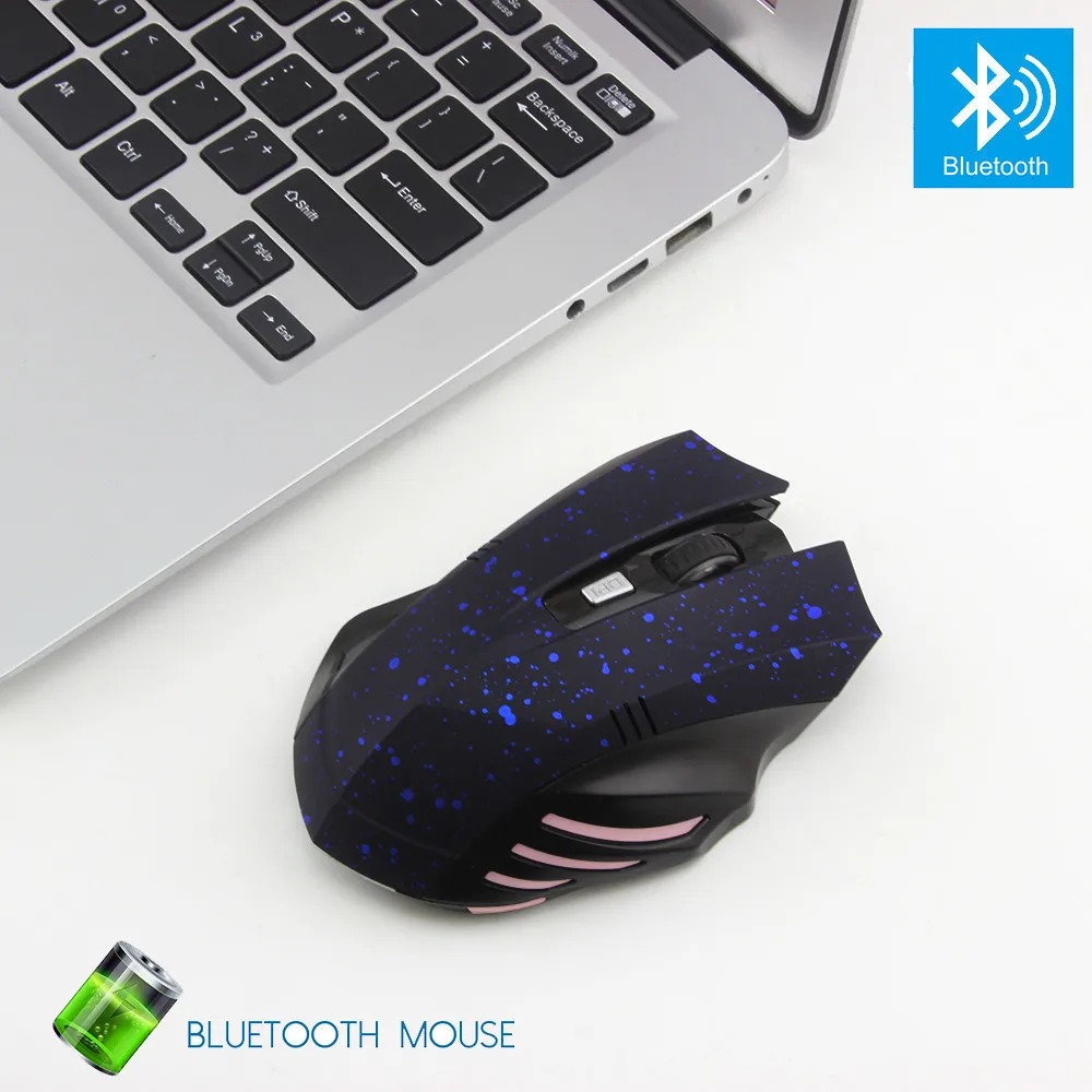 CHUYI Bezdrôtová Myš, Dobíjacia Ergonomické Tichý Počítač Myši Optická 1600DPI 6D Herné Mause S CSR 4.0 Adaptér