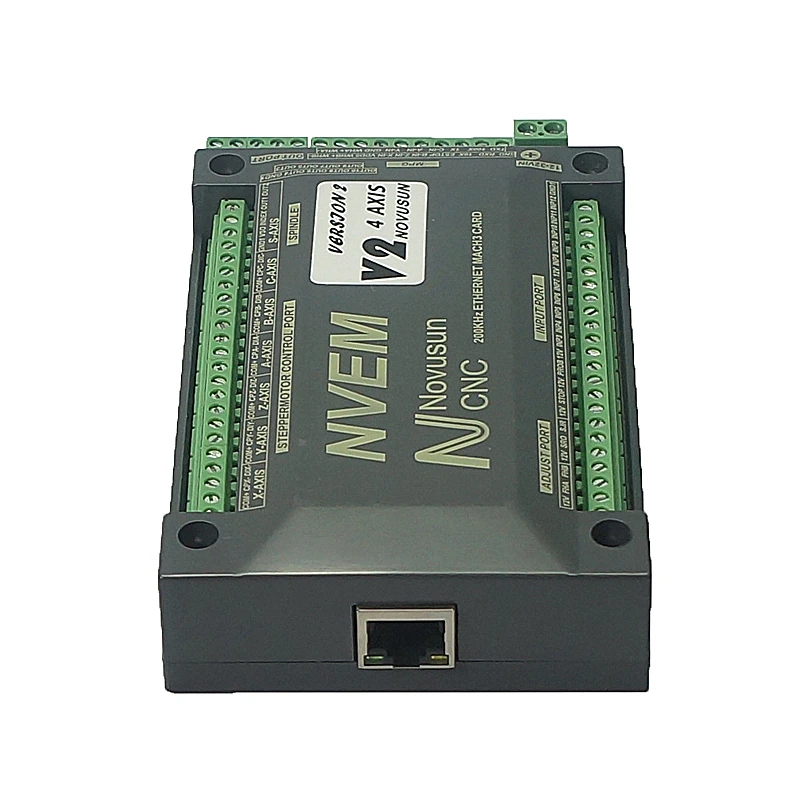 CNC NVEM Mach3 Kontroly Karty 200KHz Ethernet Port 6 Osi