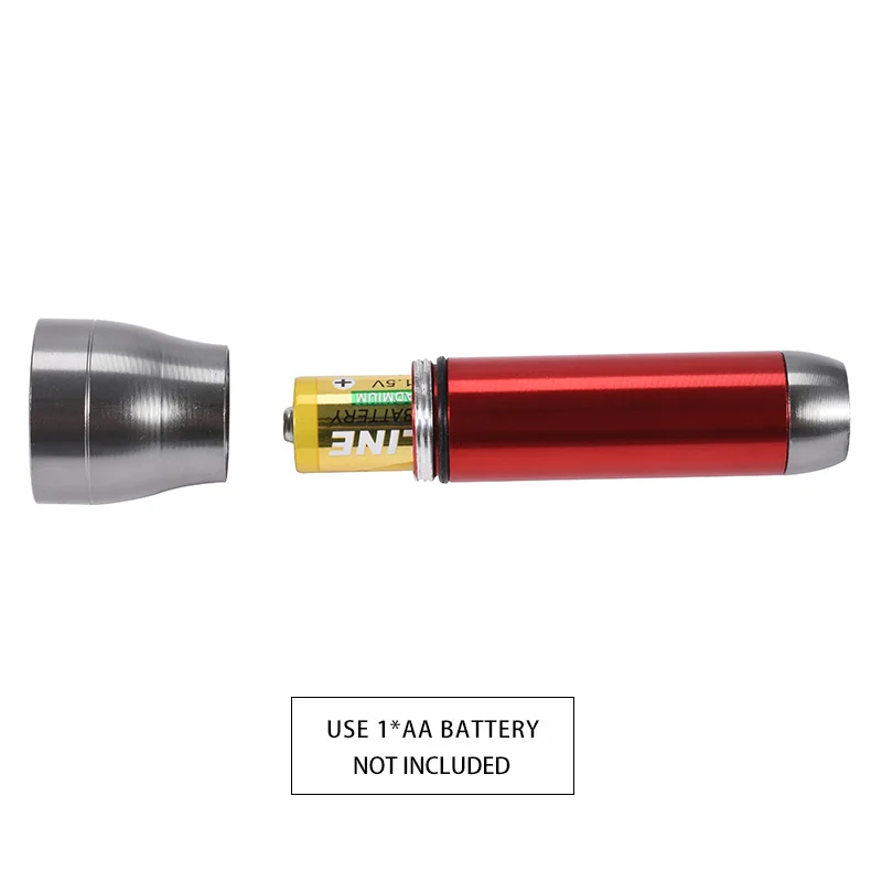 COBA klasu baterka 2019 nové mini led Hliníkovej zliatiny pochodeň použitie 1*batéria AA vodotesný, prenosný reflektor taktická baterka