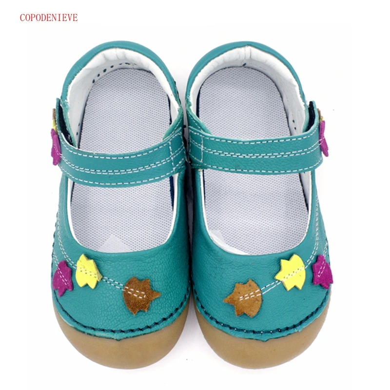 COPODENIEVE nové Dievčenské detské ležérne topánky: mäkké a non slip kože, odolné a prst dizajn dievčatá šaty topánky