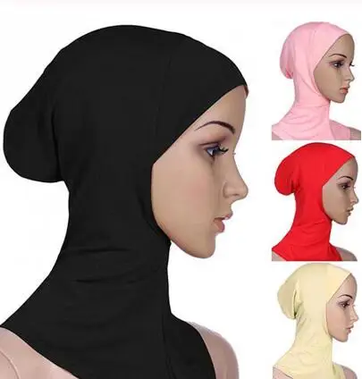 D10 10pcs Vysoko kvalitnej bavlny underscarf hidžáb spp vnútorné spp modálne materiál môže vybrať farby