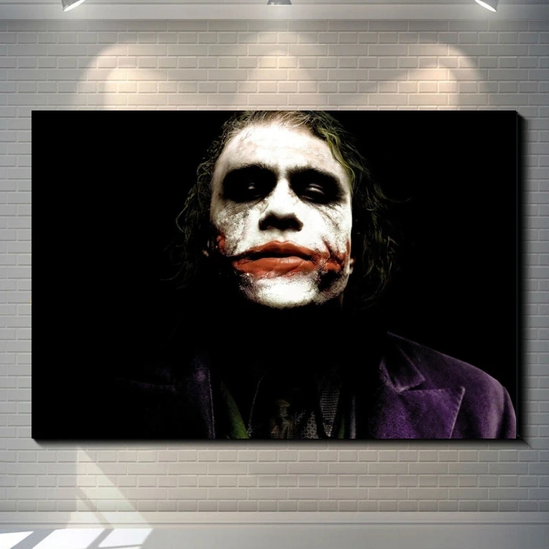 DC Film Joker Plagáty Plátne, Obrazy na Stenu Comics Wall Art Obrázky Joaquin Phoenix Filmové Plagáty