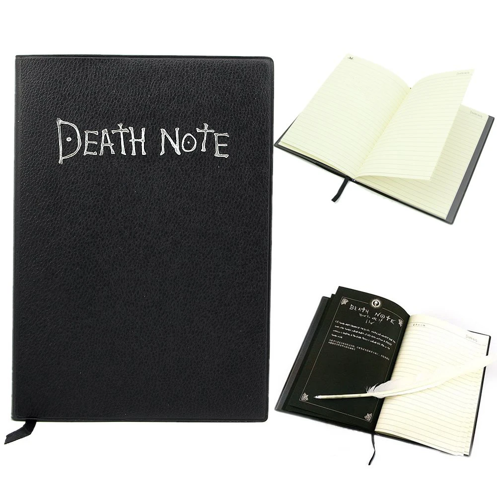 Death Note Book Organizátor Programu Krásne Módne Anime Tému Novej Školy Písanie Veľkých cestovateľov Denníka Príslušenstvo