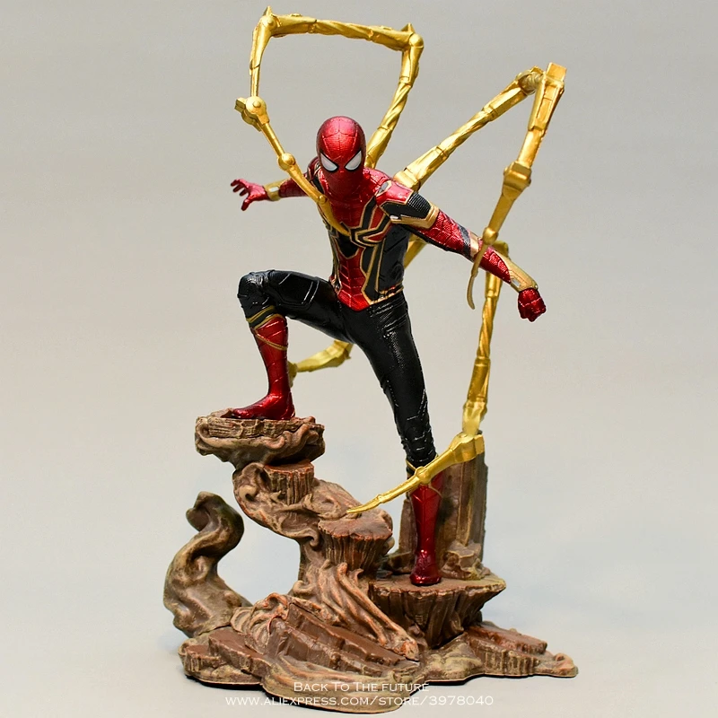 Disney, Marvel Avengers Spider Man 28 cm Akcia Obrázok Anime Mini Bábiky, Dekorácie Zber Figúrka Toy model pre deti darček