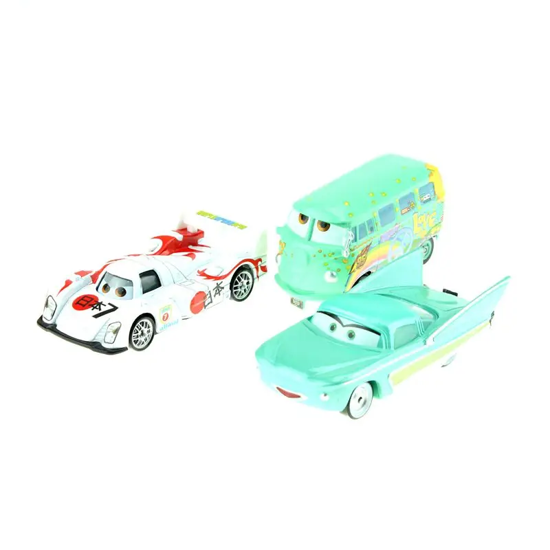 Disney Pixar Cars 5 ks/Veľa Kráľ Sally Hutodoroki Diecast Kovové autíčka Pre Deti Darček 1:55 Voľné Zbrusu Nový Skladom