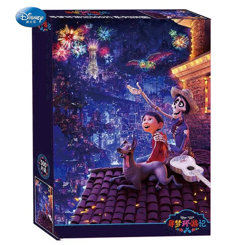 Disney Puzzle Hračka 500 Kus Papiera Spiderman Romantika Hračka pre Dospelých Puzzle, Puzzle, Hračky pre Teenagerov