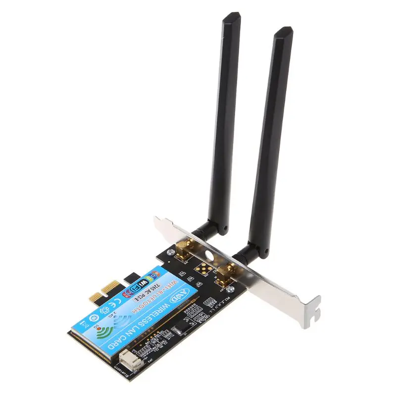 Dual Band 2.4+5G Bluetooth 4.2 Wifi Bezdrôtové karty Mini PCI-Express Sieťová Karta Intel 7265 AC 7260HMW TO-7265HMW 8260