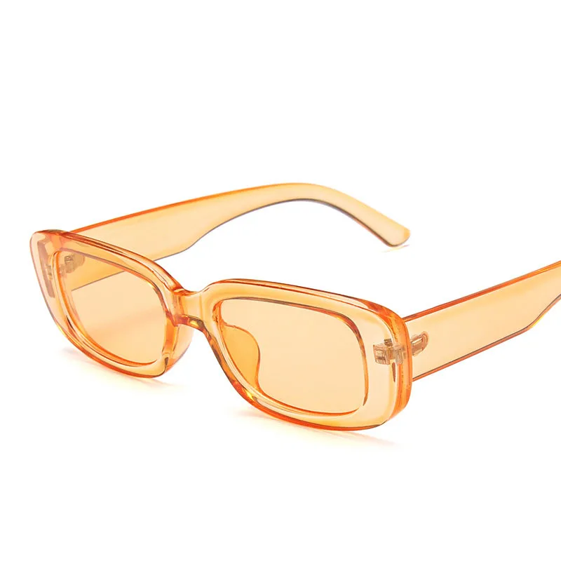 DYTYMJ Retro Námestie slnečné Okuliare Ženy, Luxusné Značky slnečné Okuliare Ženy Gradient Slnečné Okuliare pre Mužov Zrkadlo Ružová Gafas De Sol Hombre