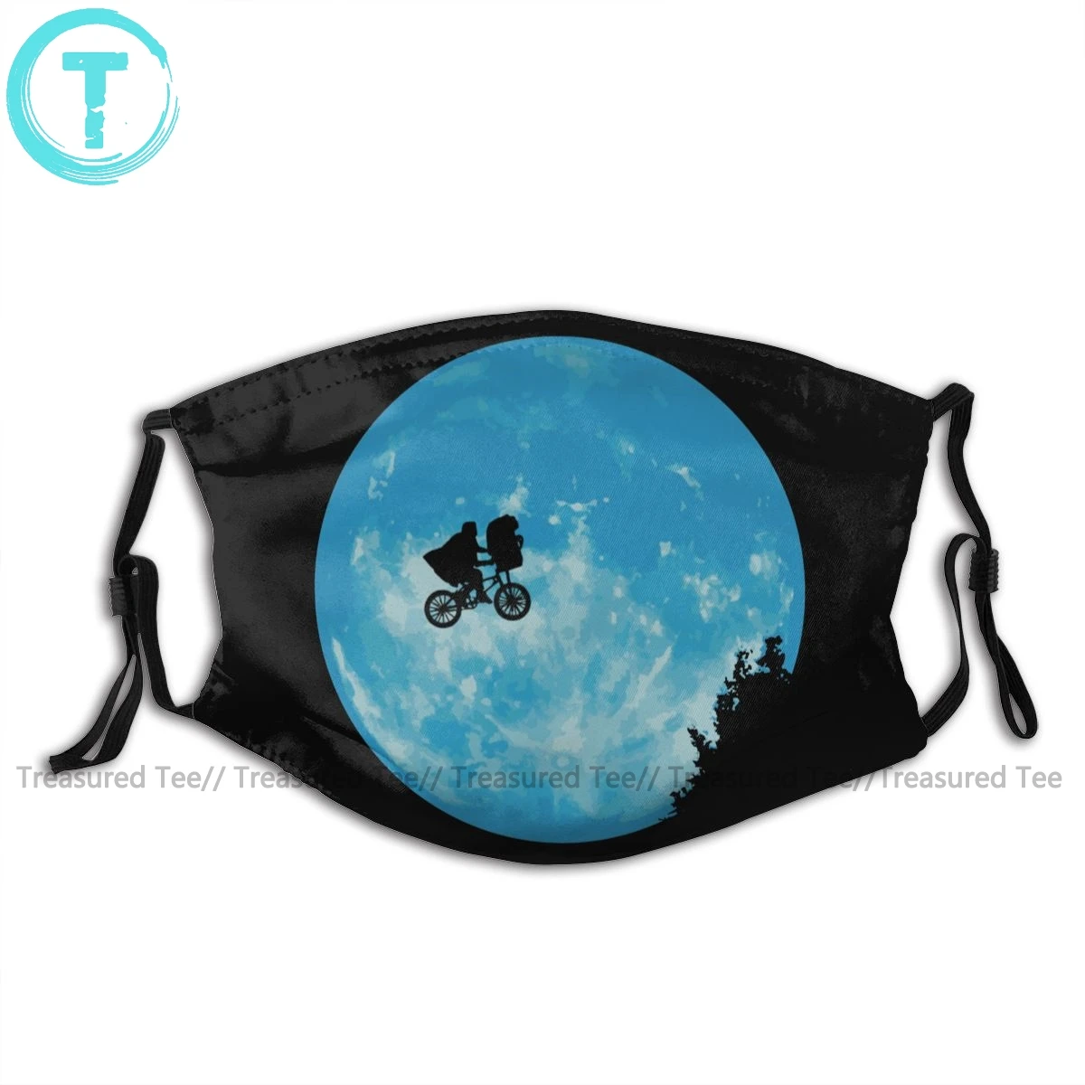 E T Úst Tvár Masku E T Extra Terrestrial Pleťová Maska Cool Fashion s 2 Filtre pre Dospelých