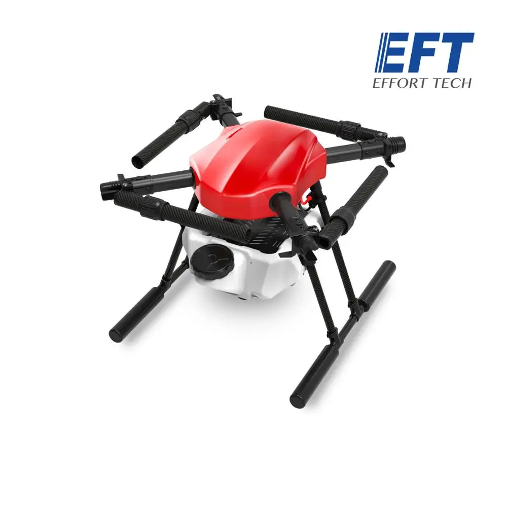 EFT E410S 10 KG Poľnohospodárskej Sprej Drone 1393mm 4 ASADDDDDxis Quadcopter Rámu + 10 L Závlahový Systém Skladania Rad