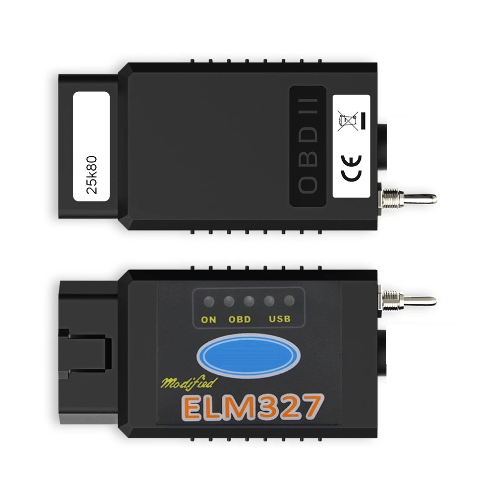 ELM327 V1.5 Prepínač HS-MÔŽE/MS-MÔŽE pre Ford FORScan OBD2 Diagnostický Scanner elm 327 1.5 bluetooth ELM-327 WIFI PIC18F25K80 Čip