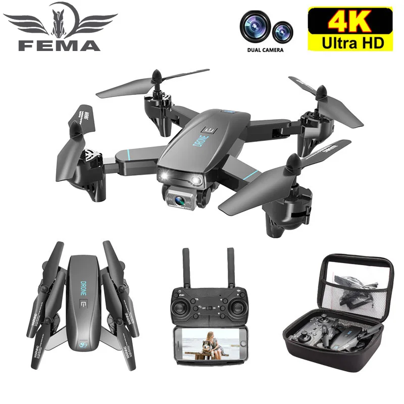 FEMA S173 Mini Drone S 4K Kamera HD Profesionálny širokouhlý Selfie WIFI FPV VS RC Quadcopter S167 Dron GPS