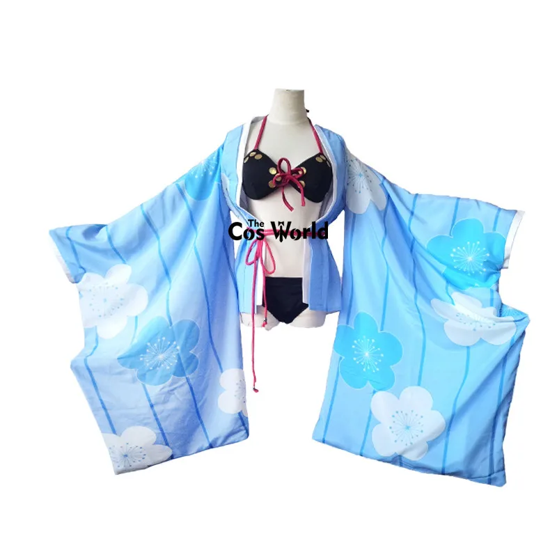 FGO Osud Grand Aby Ibaraki Doji Lete Yukata Plavky, Plavky, plavky Bikiny Oblečenie Anime Cosplay Kostýmy