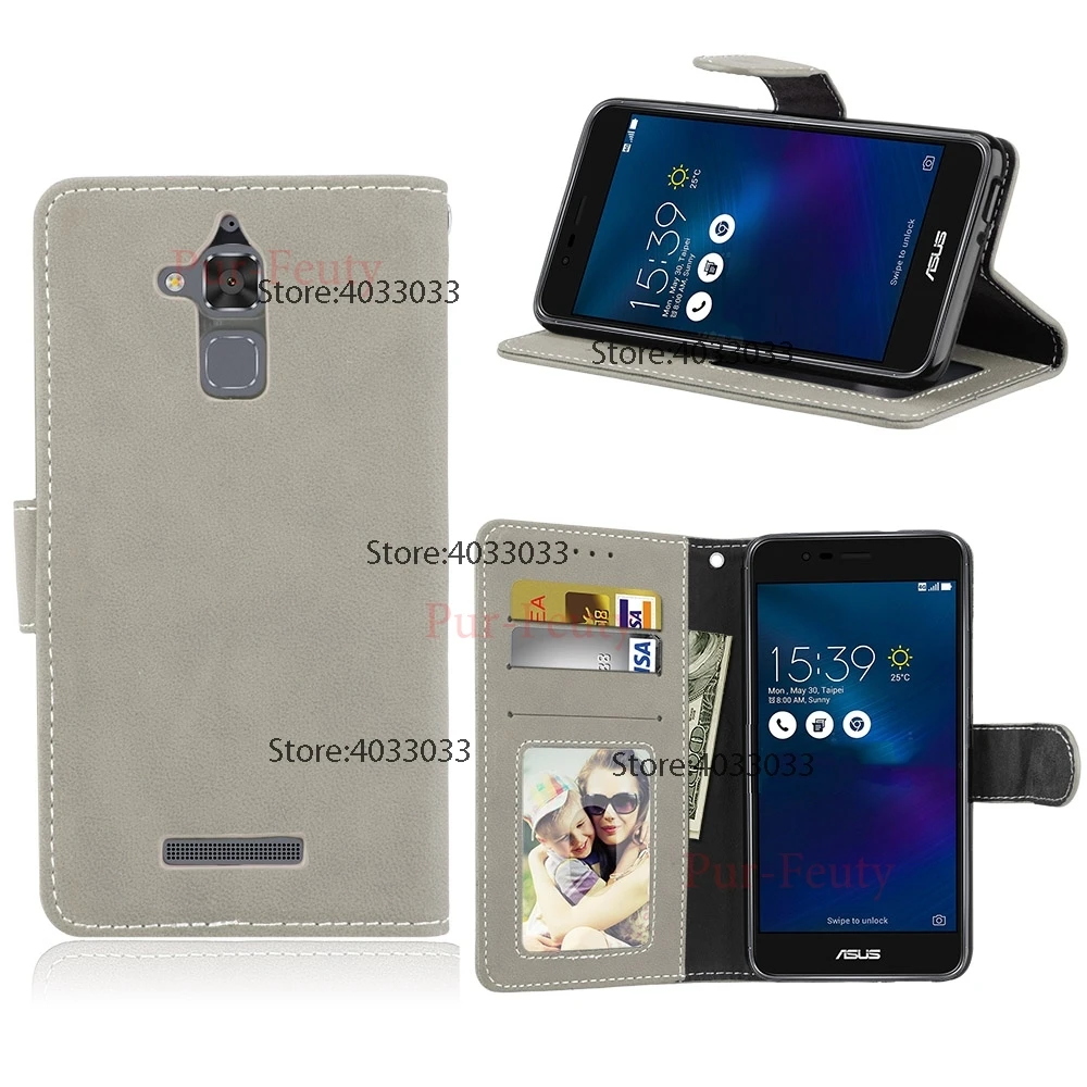 Flip puzdro Pre ASUS Zenfone 3 Max ZC520TL X008 X008D Peňaženka, Mobilný Telefón PU Kožené Kryt Coque Pre ASUS ZC 520TL X008DA Taška Prípade