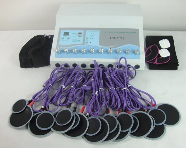 Fyzioterapia chudnutie Stroje Elektrickej Stimulácie Svalov Stroje Elektro Tuku Lossing Zariadenie BodySlimming Shaper TM-502