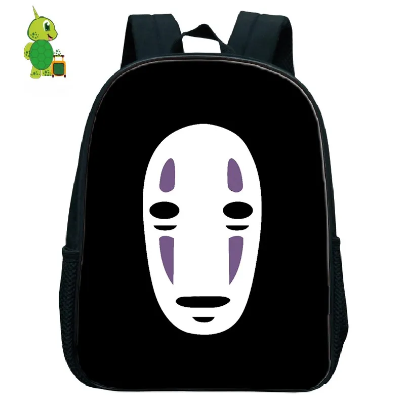 Ghibli Odvážneho Preč Č Tvár Človeka, Škôlka Batoh Detí, Školské Tašky Batoľa Chlapci Dievčatá Zš Book Bag Small Backpack