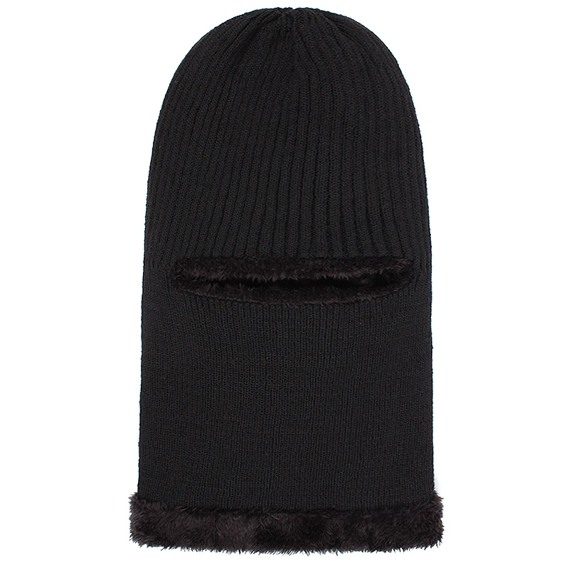 Hat pánske zimné pletené vlnené klobúk s velvet zahusťovanie príliv teplo a chlad cyklistické pánske bavlnené klobúk na jeseň a v zime