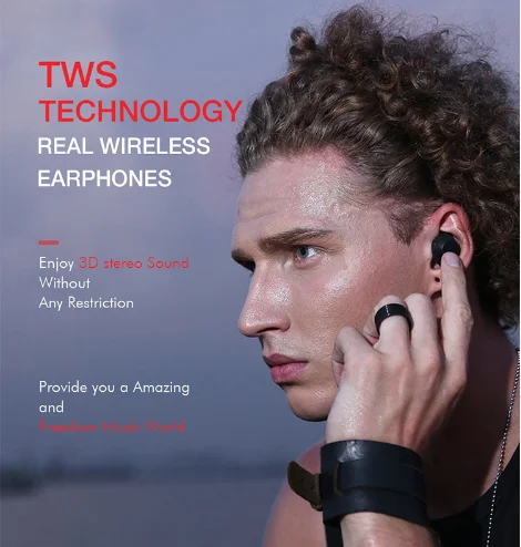 HAVIT TWS G1 Bluetooth Slúchadlo Pravda, Bezdrôtová Športové Slúchadlá Nepremokavé 3D Stereo Slúchadlá Handsfree Hovory pre Smart Telefón