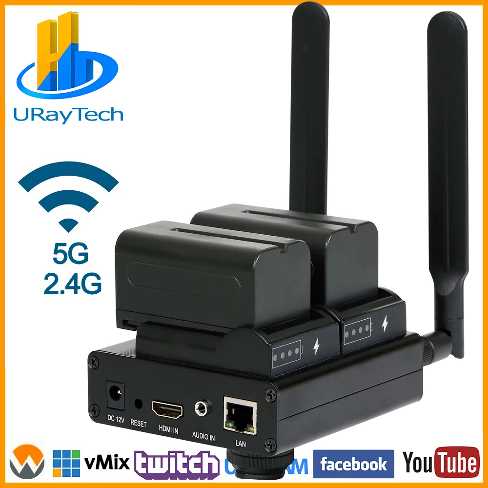 HEVC H. 265 H. 264 HDMI-IP Video Encoder Live Streamingové Vysielanie Encoder pre HDMI RTMP RTMPS SRT RTSP YouTube, Facebook Live
