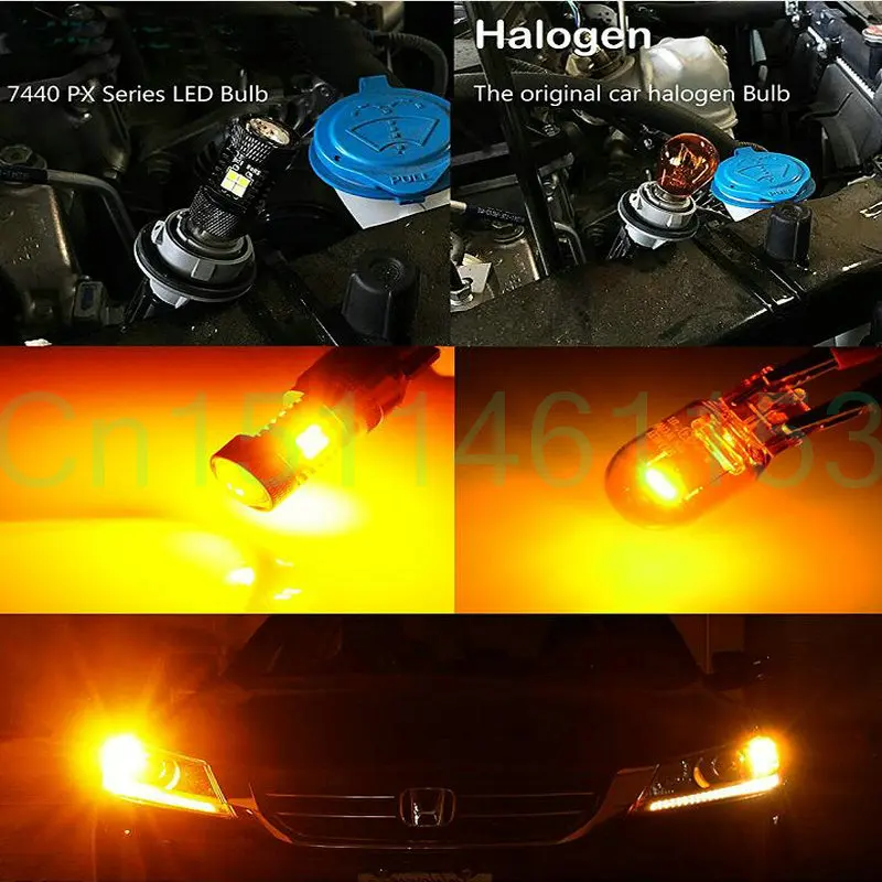 Hmlové svetlá svetlá na BMW e87 1ser Stop Brzdy lampa Zvrátiť Späť, až žiarovka Predné, Zadné, Zase Signálneho svetla 2pc