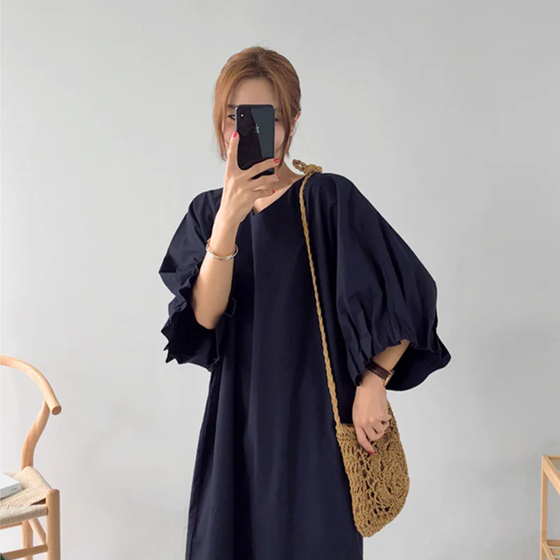 Horúce Podpora Voľné Slim Veľké Veľkosť dámske Letné Sundress Vintage Nadrozmerné Bežné Dlhé Šaty 2020 Módne Šaty Temperament