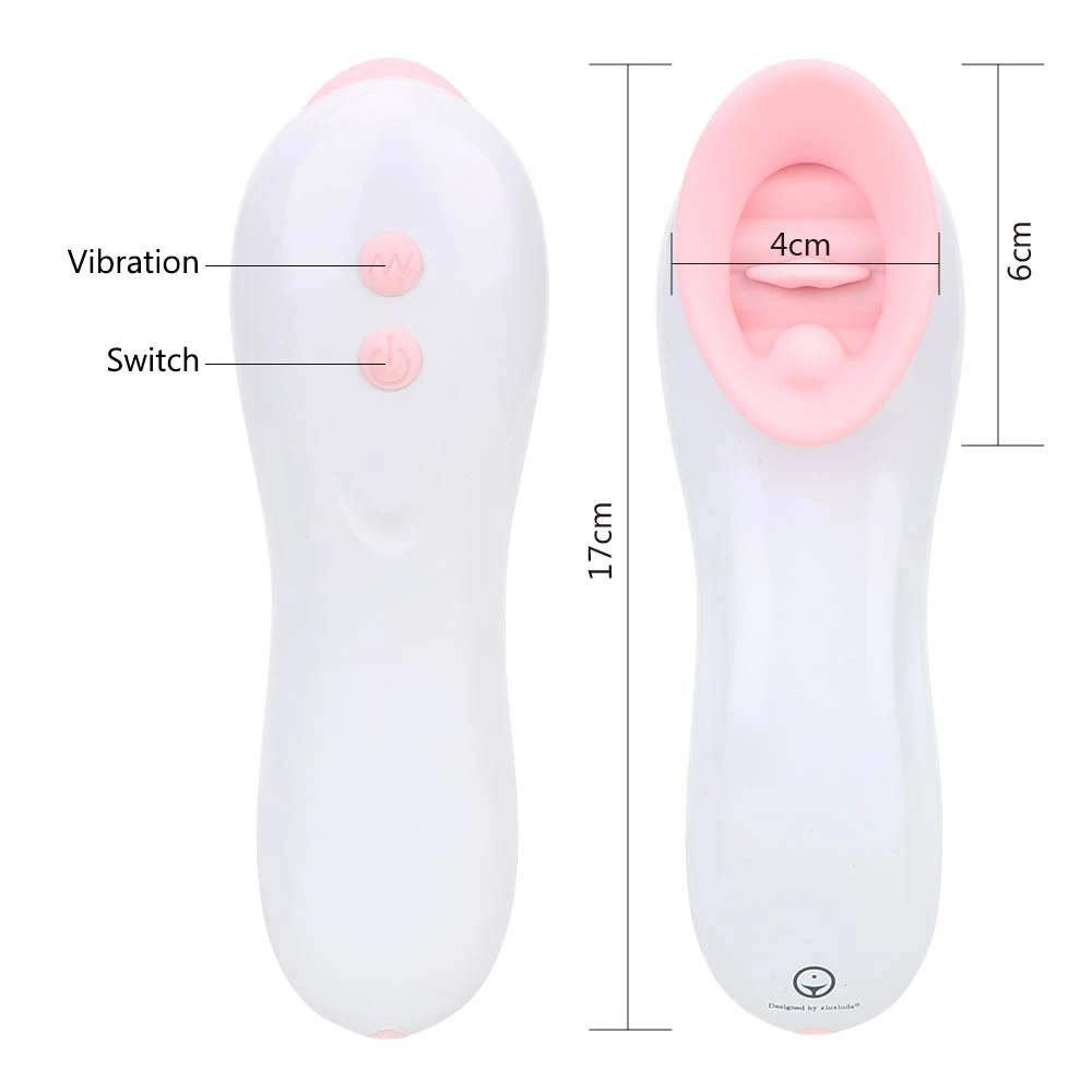 IKOKY G-spot Masáž Sexuálne Hračky Pre Ženy Klitorisu Bradavky Bulík 7 Rýchlostiach Jazyk Vibrátory Klitoris, Vagina Stimulátor Orálny Sex