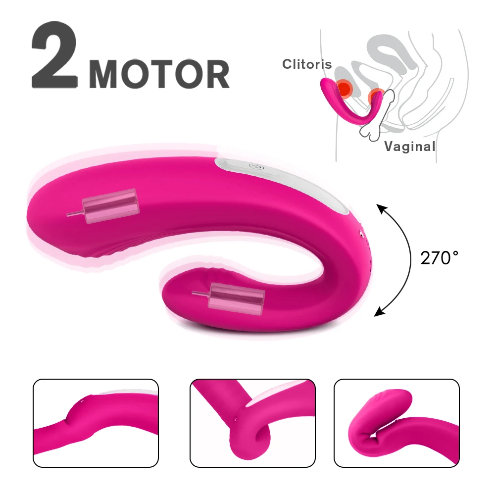 IKOKY Ohybný Klitorisu Pošvy Stimulátor Vibrátor Bezdrôtové Diaľkové Ovládanie Sexuálne Hračky pre Ženy Pár Zdieľať G-spot Vibrátor