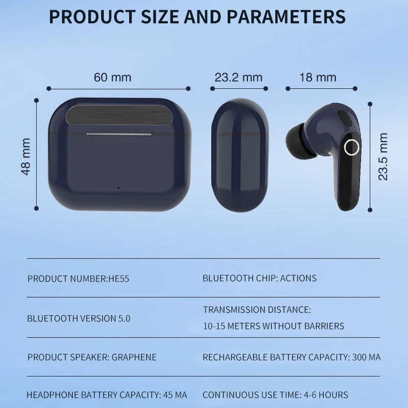 Inpods Vzduchu 3 TWS Slúchadlá Smart Touch Bluetooth 5.0 Slúchadlá Nepremokavé štupľov Telefóny Hifi Zvuk PK I100 I200 I500 I9000 I90000