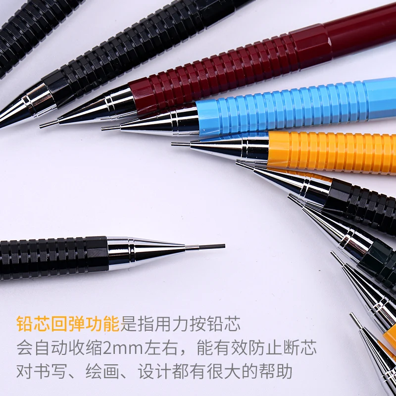 Japonsko Dovezené Sakura Mechanická Ceruzka 0.3 / 0.5 / 0.7 / 0.9 mm Automatická Ceruzka XS-123 /125 Multicolor voliteľné