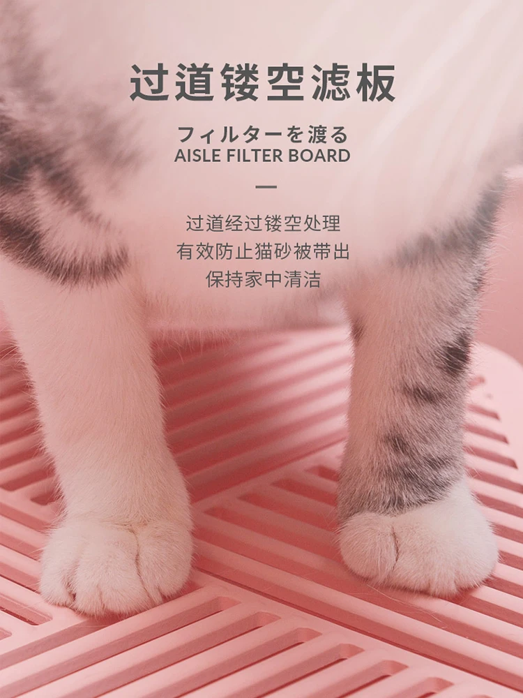 Japonské Námestie Zatvorené samočistiaci Podstielku Povodí Veľké Prípravy Mačiatko z Vrhu Lopatu Liteira Gato Pet Products Nové MM60MSP