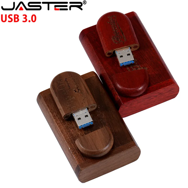 JASTER Drevených 2-v-1 vymeniteľné rozhranie USB 3.0 PC a Android, usb kl ' úč 4GB až 128GB, vlastný denník, doprava zdarma