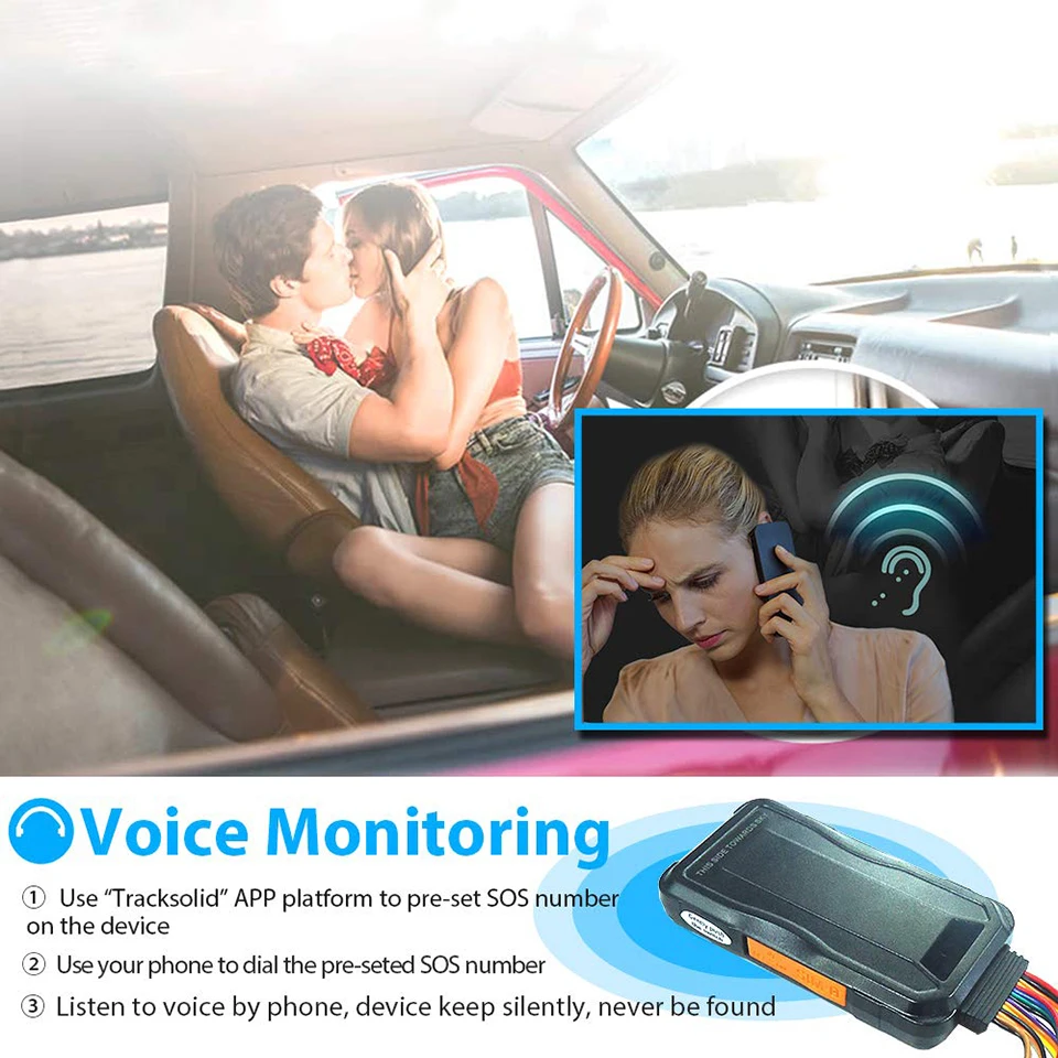 JIMI GT06E GPS Tracker 3G Auto Sledovania S Dverami Senzor pre Riadenie vozového Parku/Taxi/Truck Hlas Monitor SOS Správanie Vodiča APP/PC
