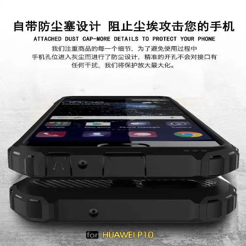 Joomer Zbroji Šok Dôkaz Prípade Huawei P9 P10 P9 Lite 2017 P9 P10 Lite Telefón Puzdro