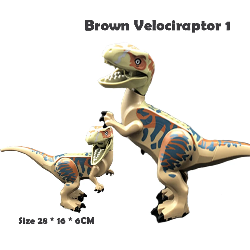 Jurský Park Dinosaur Dinosaura Stavebné Bloky Pre Deti Hračky, Zvieratá Montuje Obrázok Tehly Hračky Vzdelávacie Hračky