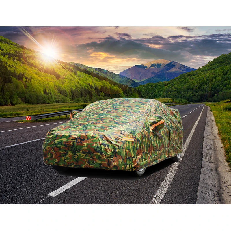 Kayme nepremokavé kamufláž auto zahŕňa vonkajšie slnečné ochranný kryt pre Hyundai solaris ix35 i30 tucson, Santa Fe prízvuk creta