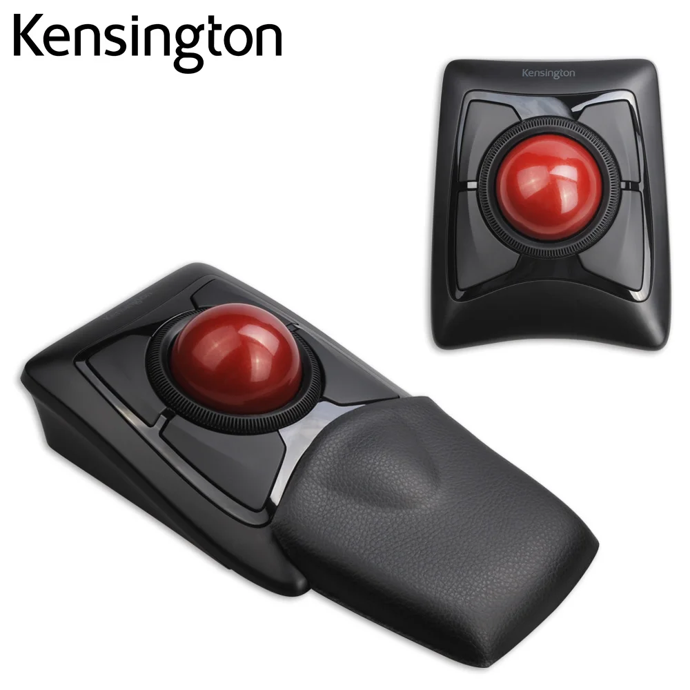 Kensington Bezdrôtový Expert Trackball Myš Bluetooth 4.0 LE/2,4 Ghz (Veľké Loptu Prejdite Krúžkom) s Maloobchodné Balenie K72359