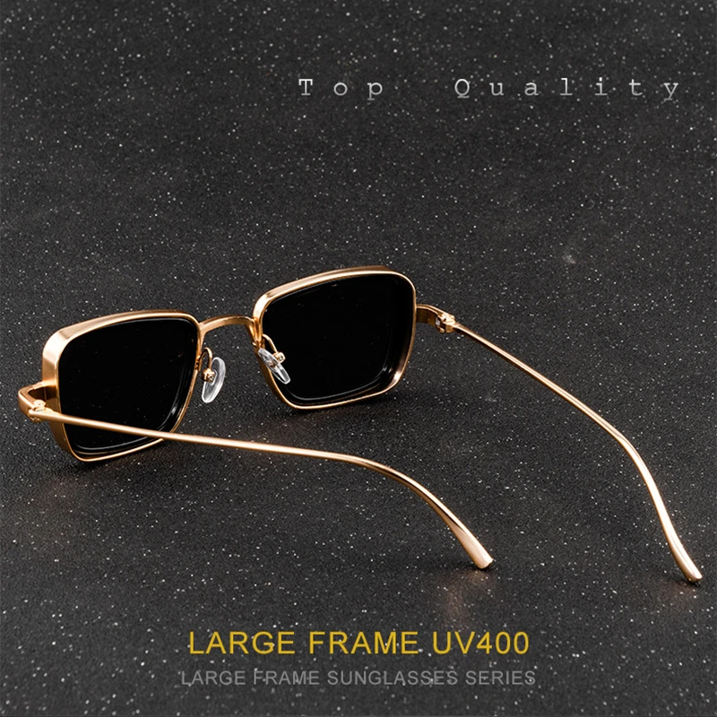 Klasické slnečné Okuliare Mužov 2021 Trend Slávny Gotický Punk Zrkadlo Slnečné okuliare, Dizajnér Vintage Retro Slnečné Okuliare Pre Mužov Gradient UV400