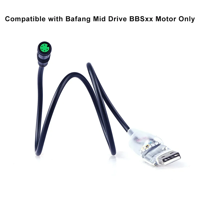 Klince Programovanie USB Kábel pre 8fun / Bafang BBS01 BBS02 BBS03 BBSHD Polovice Disk / Center Elektrický Bicykel Motorových Naprogramované Kábel