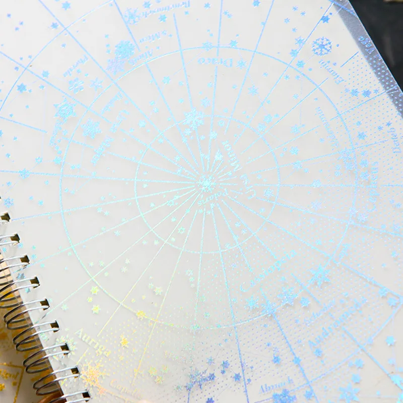 Kreatívne Hviezdna Okraji Samoopaľovacie Série A5,B5 Notebook Laser Cievka Poznámkový Blok Denník Kniha Darček Písacie Potreby