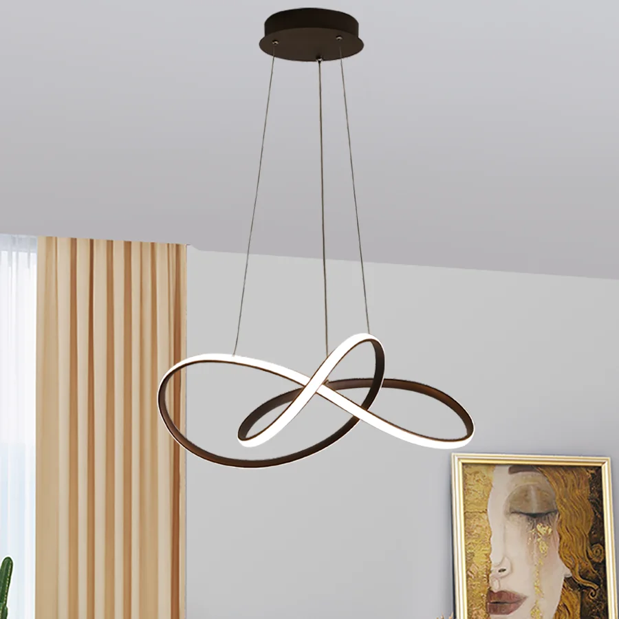 Kreatívne led Luster spálňa Nordic lampa moderného hanglamp Pre x izba, obývacia izba Jedáleň, Svetlá, lustre moderno svetlá Zariadenie