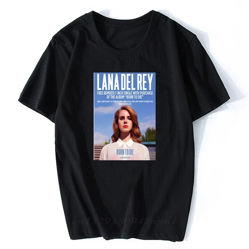 Lana Del Rey Hudby Bavlny O Neck T Shirt Plus Veľkosť Krátky Rukáv Značky Mužské Tričko Slim Fit Retro Košele Muž/muži 2020 Tumblr