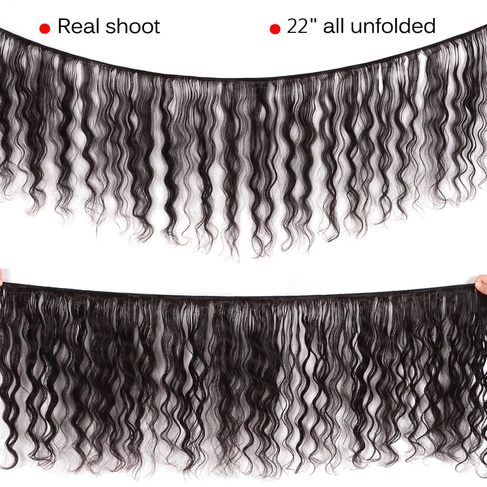 Lanqi telo vlna 4 zväzky s uzáverom Peruánskej ľudské vlasy zväzky s uzáverom Brazílsky väzbe zväzky non-remy vlasy rozšírenia
