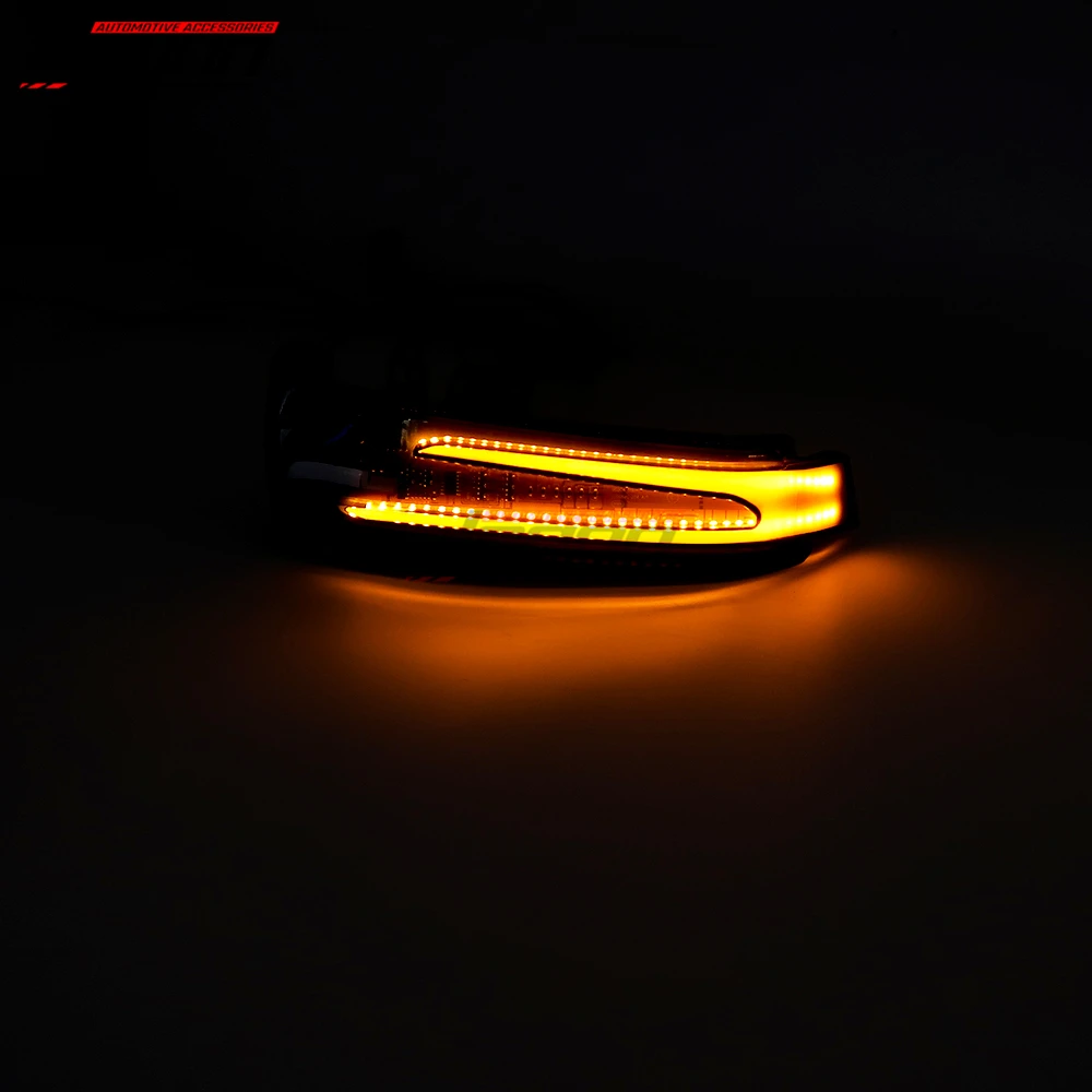 LED Dynamický Zase Signál Bočné zrkadlá Kontrolka Lampa Na Mercedes Benz A B C E S CLA GLA CLS Triedy W176 W246 W204 W212 X156