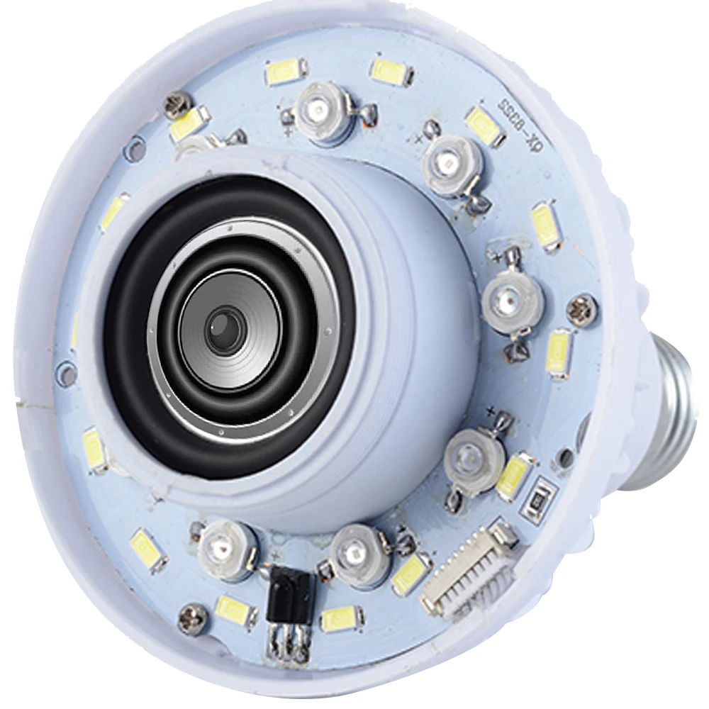 LED Hudba Žiarovka E27 Bar KTV Smart Svetlo LED Reproduktor Farebné Bezdrôtové Bluetooth 4.0 Domov Lampa Prenosná MINI Reproduktor, Audio