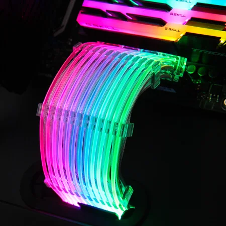 LIANLI Strimer Kábel RGB Doske Rozšírenie ATX,GPU Rozšírenie 8Pin,A-RGB PSU Predlžovací Kábel AURA SYNCHRONIZÁCIA PC Dekorácie