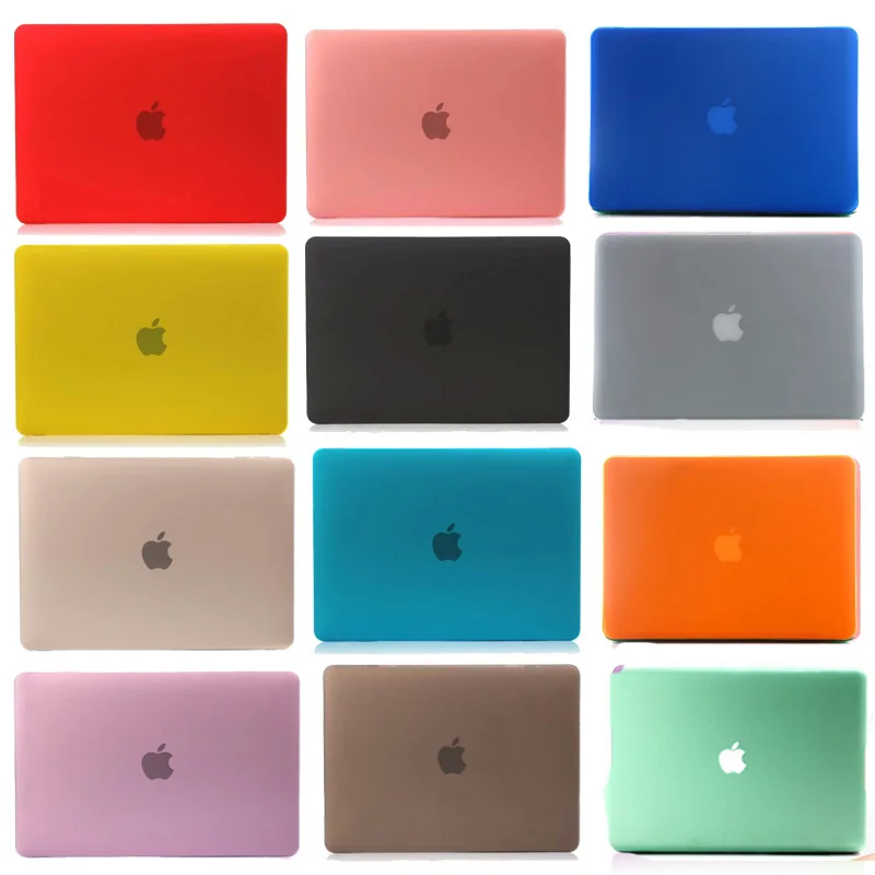 Matné Matné Pevný Kryt puzdro Pre MacBook Air Pro Retina Dotykový Panel 11 12 13 15 16 palcový Notebook taška Pre Mac Book 13Air A2179